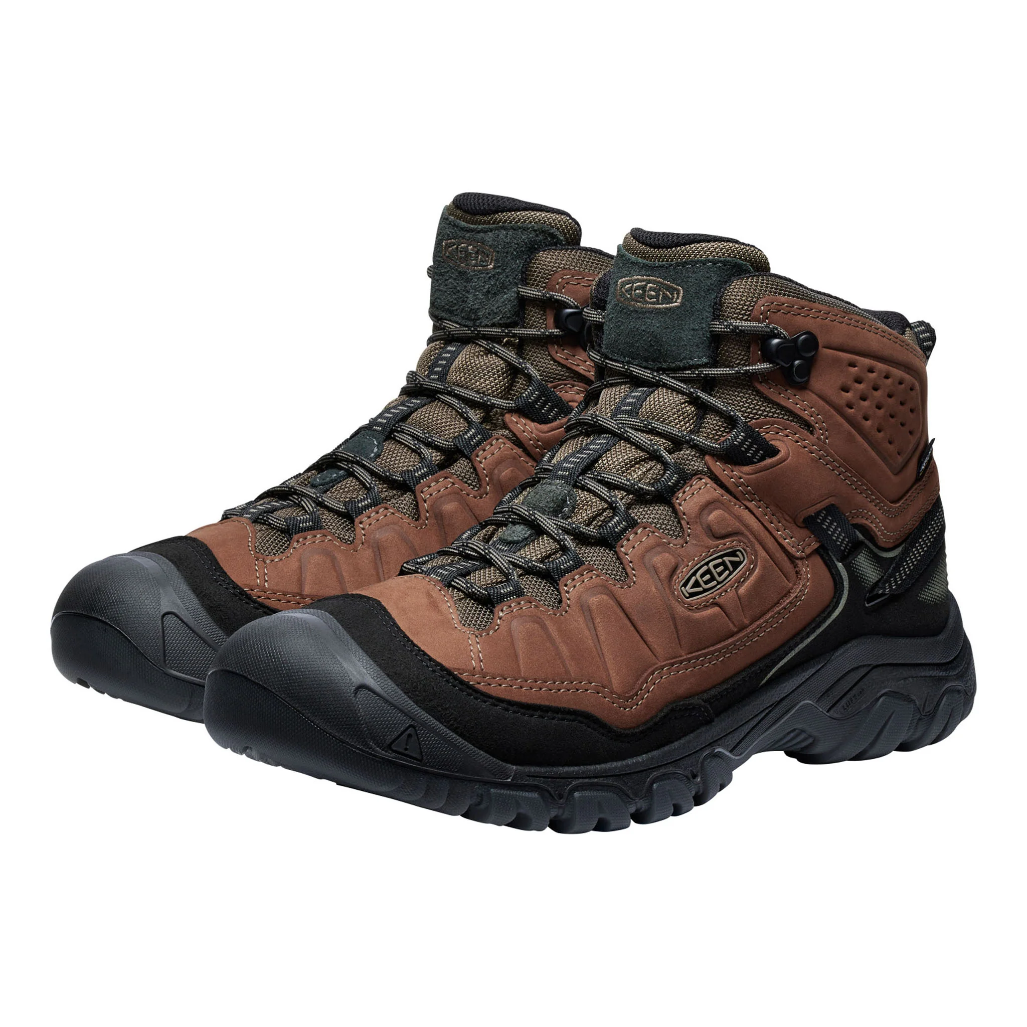 Men's Targhee IV Waterproof Hiking Boot Bison/Black - Image 4