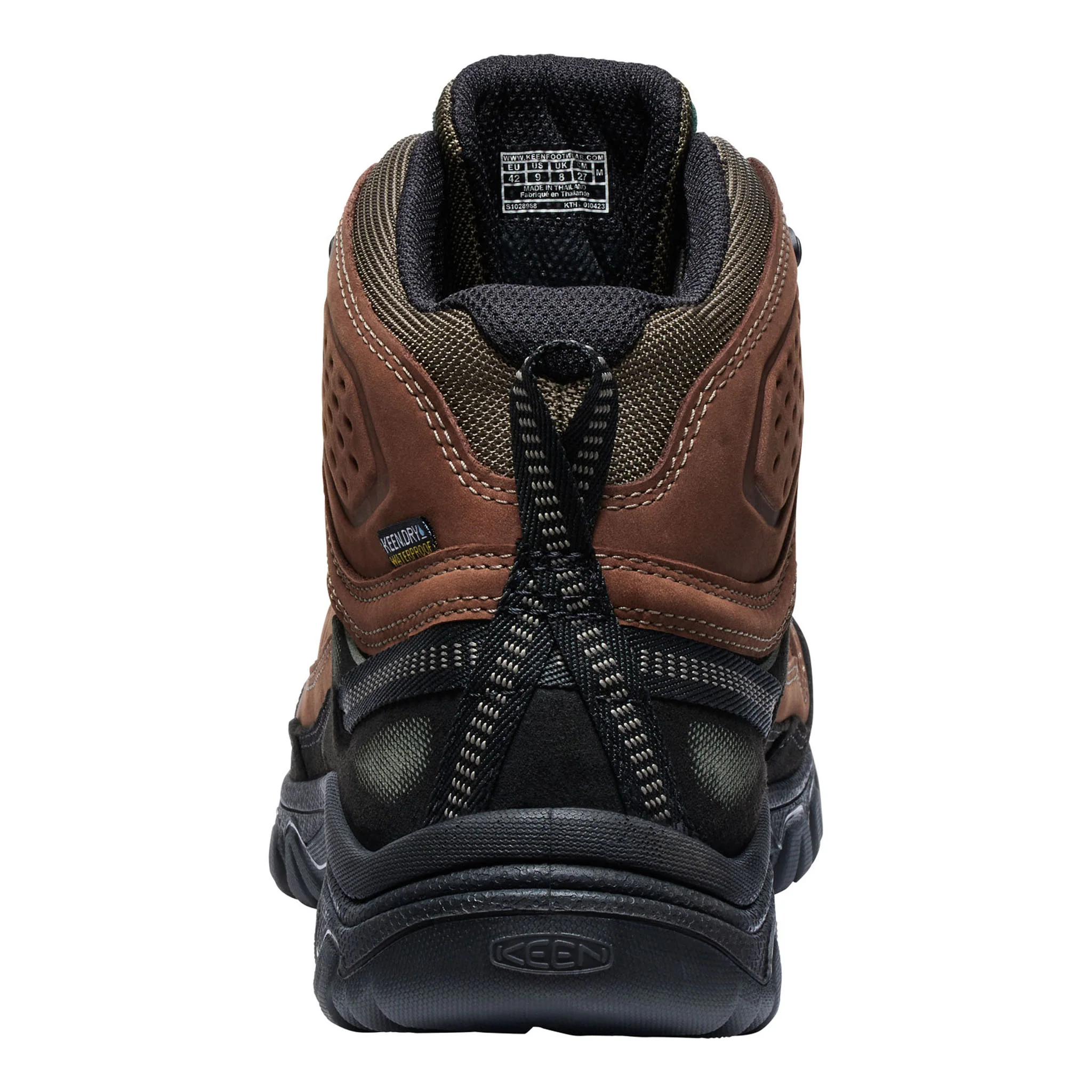 Men's Targhee IV Waterproof Hiking Boot Bison/Black - Image 5