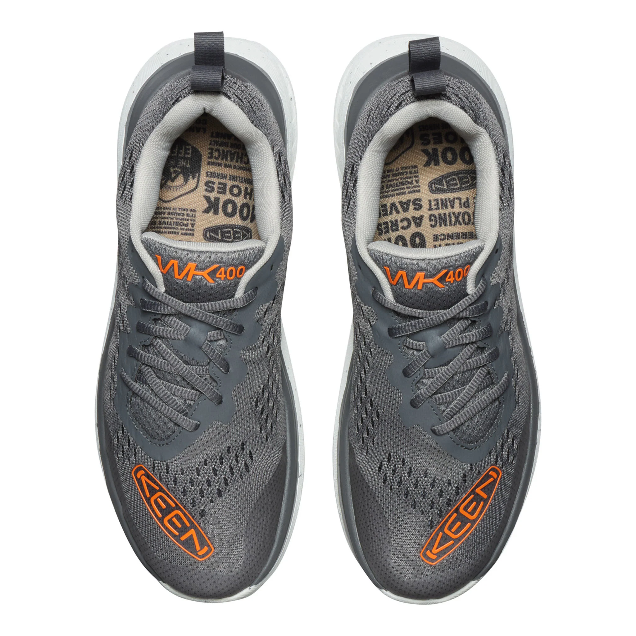 Men's WK400 Walking Shoe Steel Grey/Scarletbis - Image 5