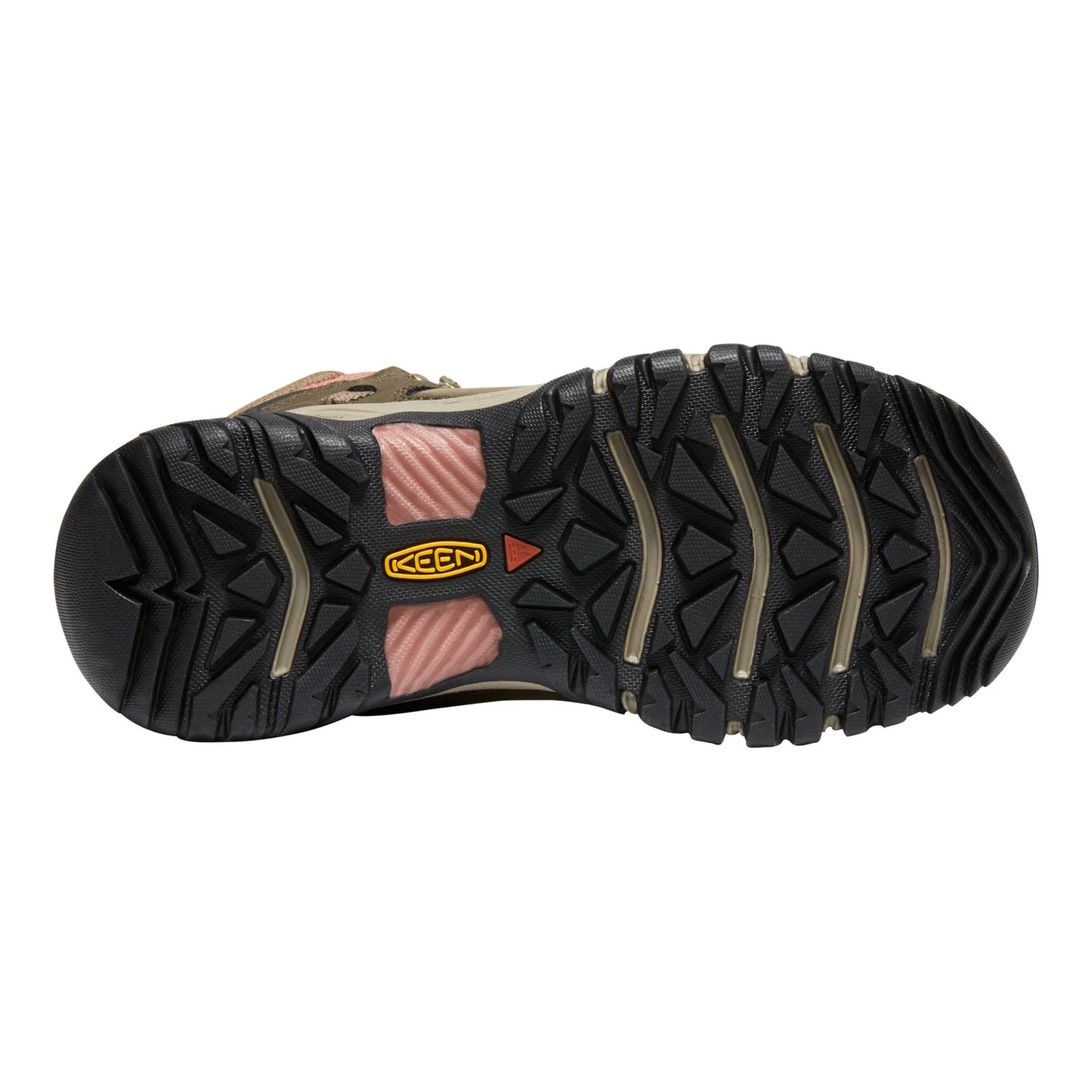 Women's Ridge Flex Mid Waterproof Timberwolf/Brick Dust - Image 3