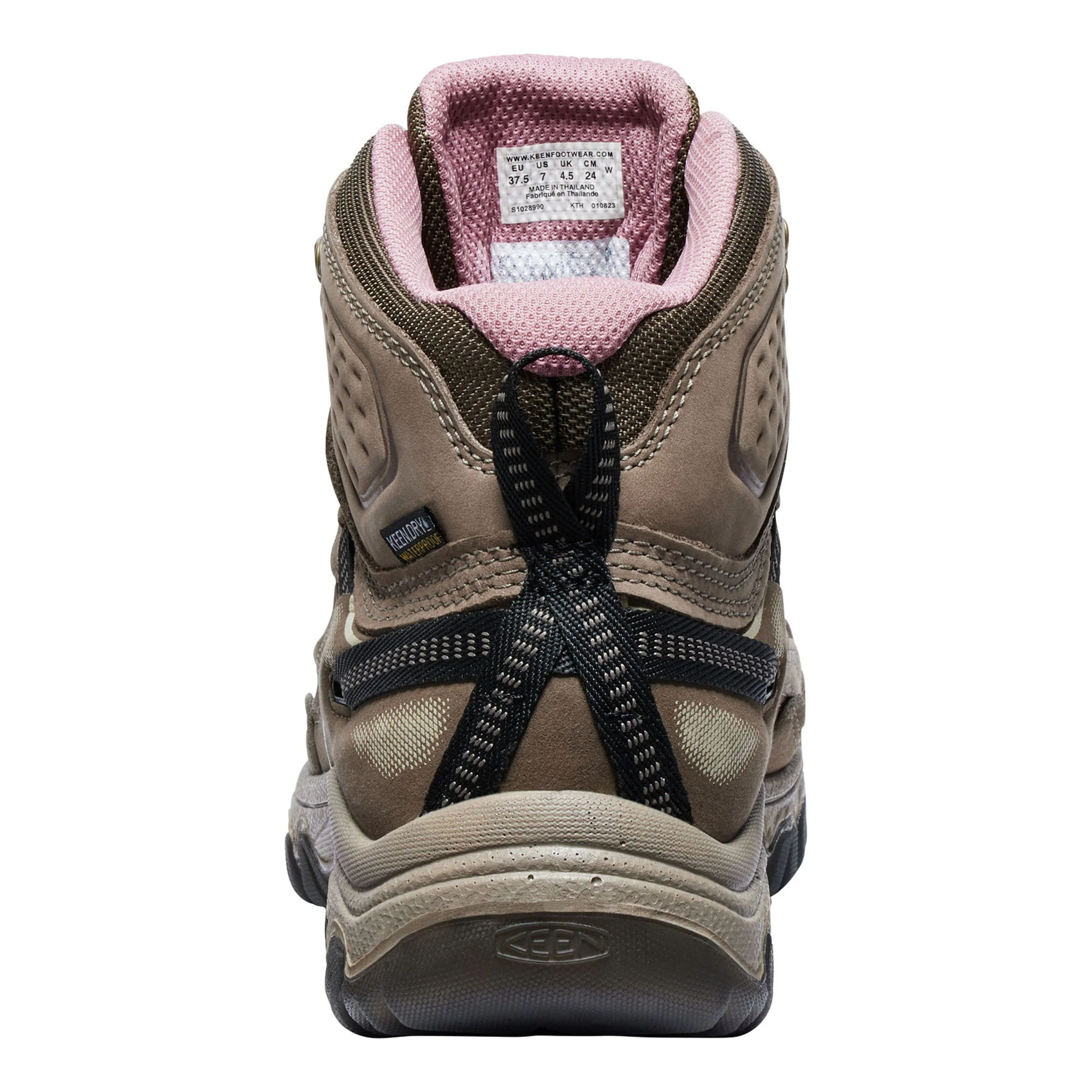 Women's Targhee IV Waterproof Hiking Boot Brindle/Nostalgia Rose - Image 5