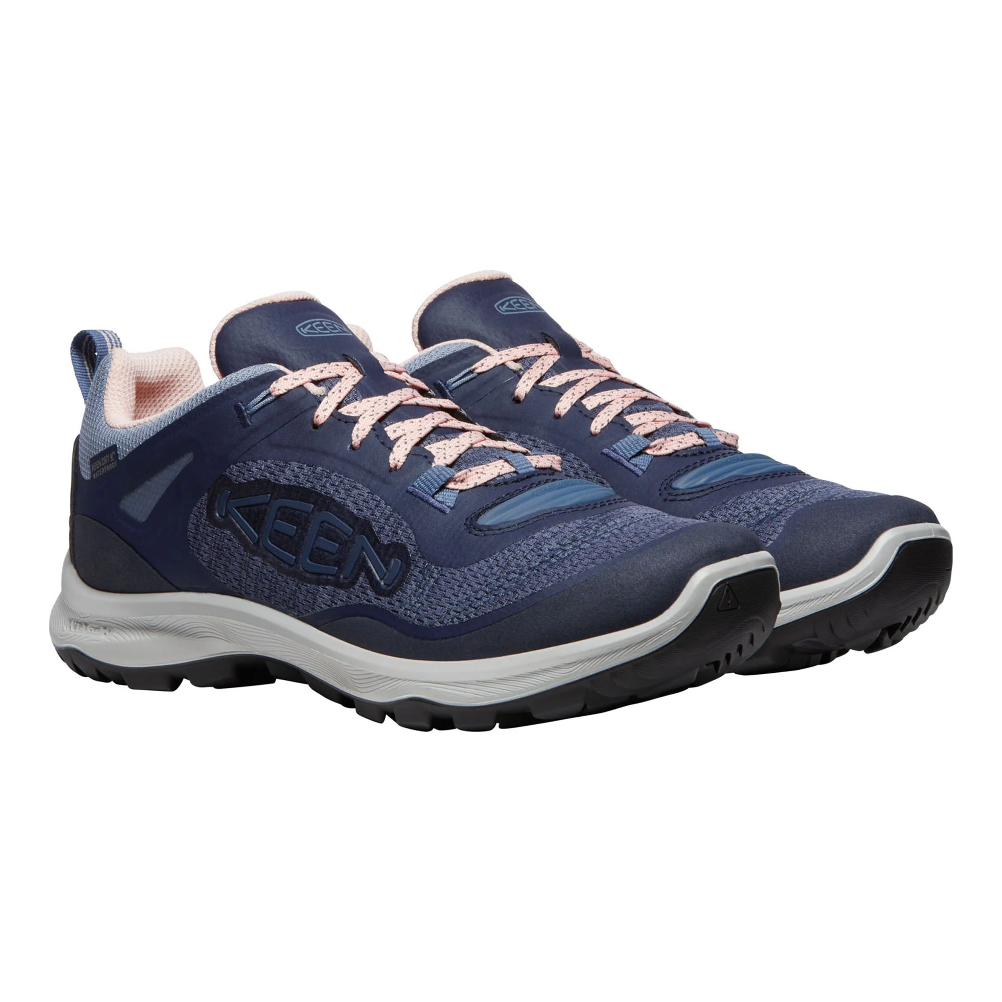 Women's Terradora Flex Waterproof Shoe Royal/Silver - Image 4
