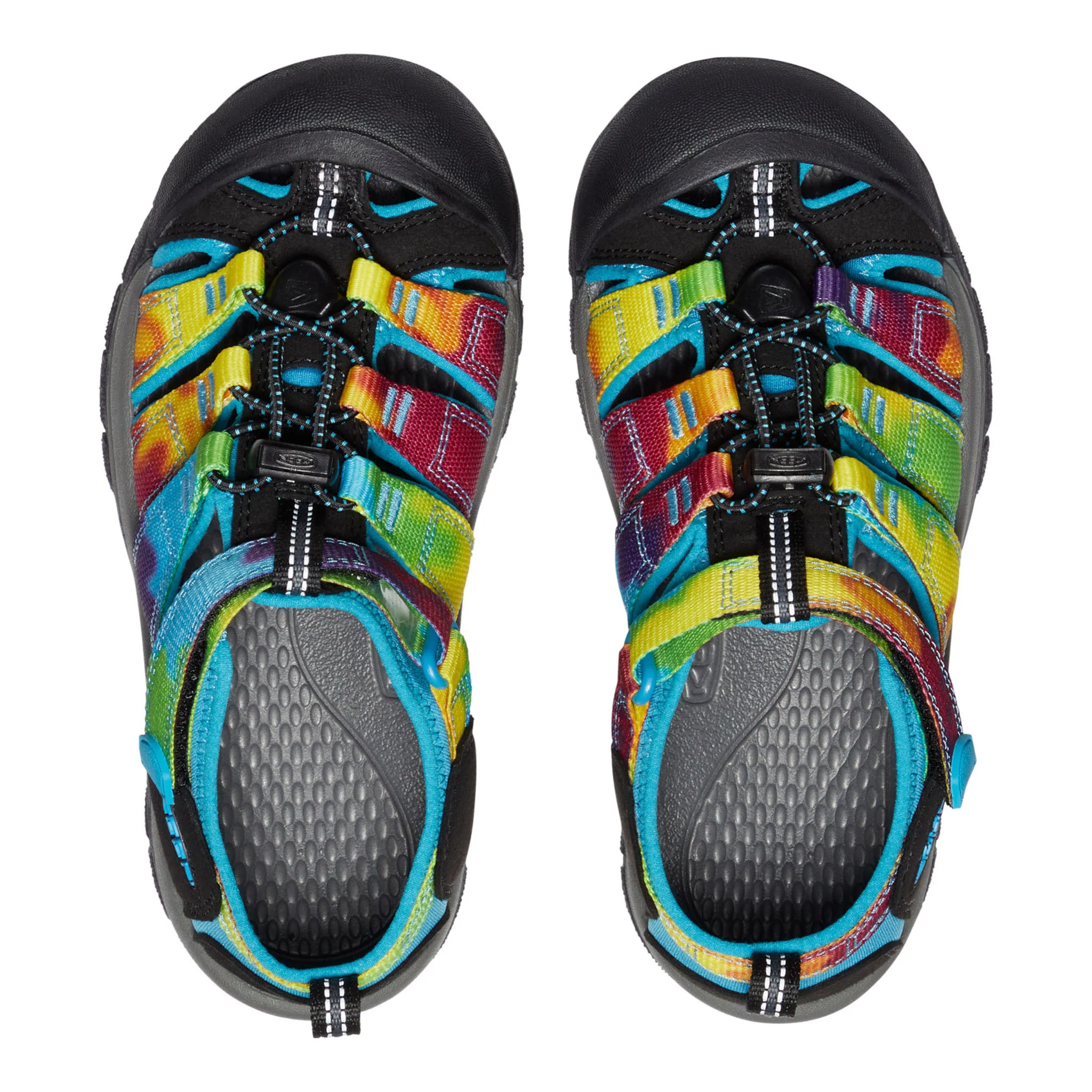 Big Kids’ Newport H2 - Rainbow Tie Dye - Image 4